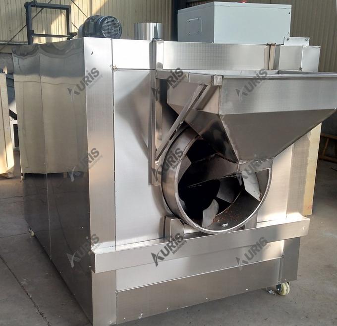 Roaster 200kg/H 24kw φασολιών καφέ αερίου μηχανή ψησίματος φασολιών καφέ 0