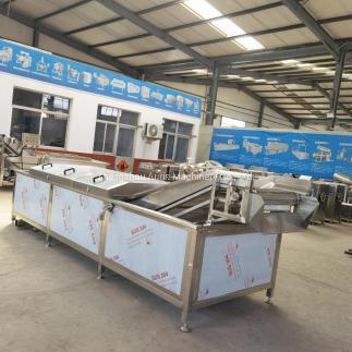Βιομηχανικοί Fryer φυστικιών πυρήνες φυστικιών γραμμών μηχανών που τηγανίζουν τη γραμμή