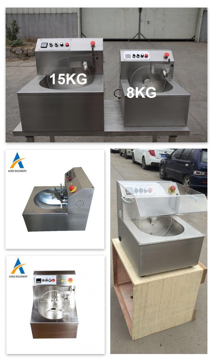 Μικρή 8kg 15kg μηχανή σοκολάτας ιδιοσυγκρασίας μηχανών σοκολάτας μετριάζοντας