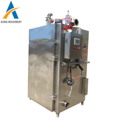 304ss κρέατος καπνίζοντας μηχανών 50kg batch εξοπλισμός επεξεργασίας ψαριών ατμού καπνισμένος λουκάνικο