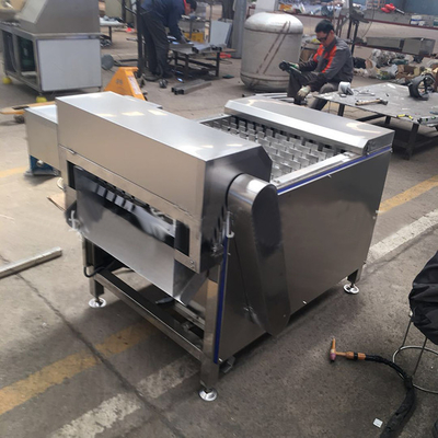 Slicer φρέσκου κρέατος ψαριών 600kg/H μηχανών διακόσμησης με σειρήτι Hairtail αυτόματη πολλαπλάσια μηχανή