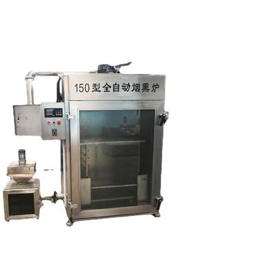 PLC εμπορικός ξεραίνοντας φούρνος ψαριών batch μηχανών 304ss 150kg ψαριών καπνίζοντας