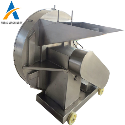 600kg/H παγωμένη Slicer κρέατος μηχανή θραυστήρων κρέατος μηχανών εμπορική 380V