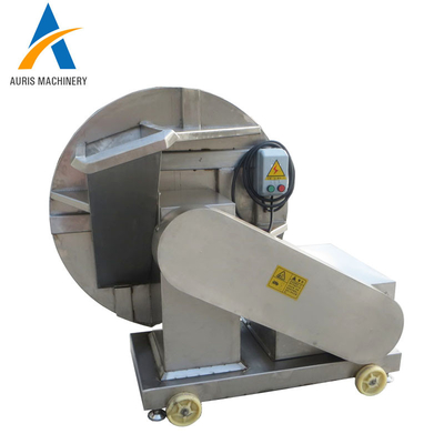 600kg/H παγωμένη Slicer κρέατος μηχανή θραυστήρων κρέατος μηχανών εμπορική 380V