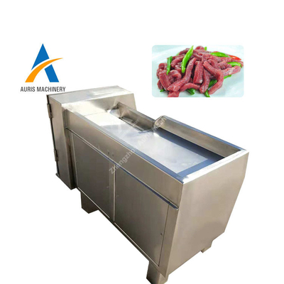 Παγωμένη πουλερικά Slicer Dicer κύβων κρέατος υψηλή τέμνουσα μηχανή βόειου κρέατος παραγωγικότητας
