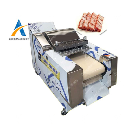 1.5kw παγωμένη Slicer κύβων κοτόπουλου μηχανών 300kg/H κρέατος χωρίζοντας σε τετράγωνα μηχανή