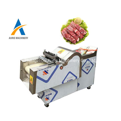 Slicer κρέατος τεμνουσών μηχανών τέμνουσα μηχανή κύβων κοτόπουλου σχαρών κόκκαλων αυτόματη