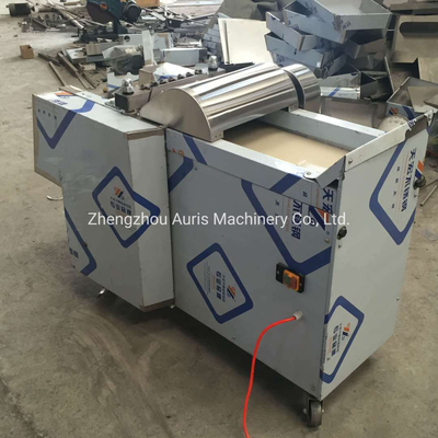 Slicer κρέατος τεμνουσών μηχανών τέμνουσα μηχανή κύβων κοτόπουλου σχαρών κόκκαλων αυτόματη