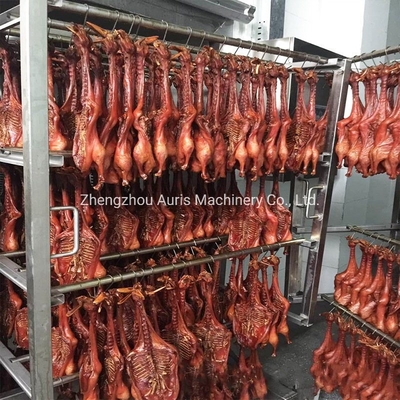 Μπριζόλας κρέατος καπνίζοντας μηχανών μπριζολών αρνιών καπνίζοντας μηχανή ψαριών πλευρών ηλεκτρική