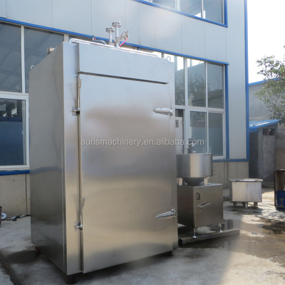 Smokehouse λουκάνικων μηχανών 100kg/H καπνιστών κρέατος 100kg Bacth φούρνος