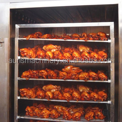 Smokehouse λουκάνικων μηχανών 100kg/H καπνιστών κρέατος 100kg Bacth φούρνος