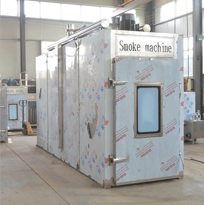 380v κρέατος καπνίζοντας μηχανών PLC 100kg φούρνος σπιτιών καπνού batch βιομηχανικός