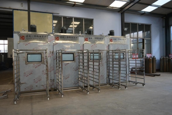 380v κρέατος καπνίζοντας μηχανών PLC 100kg φούρνος σπιτιών καπνού batch βιομηχανικός