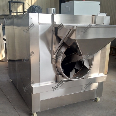 Roaster 200kg/H 24kw φασολιών καφέ αερίου μηχανή ψησίματος φασολιών καφέ