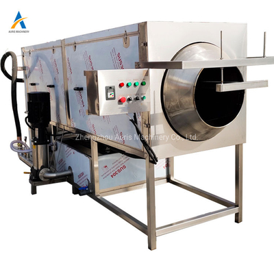 200kg καρύδια ώρας που επεξεργάζονται Fryer φυστικιών πυρήνων μηχανών τη βιομηχανική μηχανή