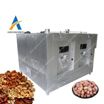 80-120 Kg/H καρύδια που επεξεργάζονται την ψήνοντας μηχανή φασολιών κακάου φυστικιών των δυτικών ανακαρδίων μηχανών