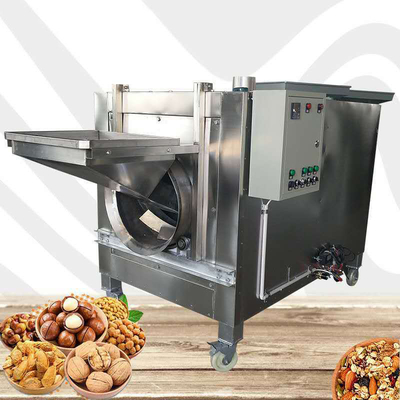 Αυτόματα καρύδια 200kg/H που επεξεργάζονται την ψήνοντας μηχανή φυστικιών των δυτικών ανακαρδίων μηχανών