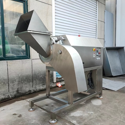 3000kg/H Slicer κρέατος στηθών κοτόπουλου μηχανών επεξεργασίας κρέατος ηλεκτρική τέμνουσα μηχανή